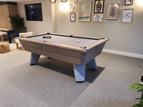 Cry Wolf Indoor Pool Table - Driftwood - Slate Bed 6FT / 7FT Cry Wolf Indoor Pool Table - Driftwood - Slate Bed 6FT / 7FT