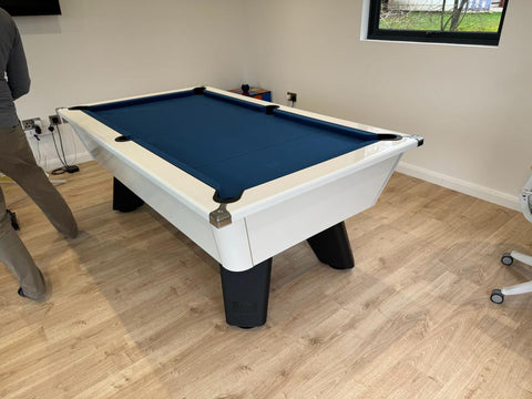 Cry Wolf Indoor Pool Table - Gloss White - Slate Bed 6ft / 7ft Cry Wolf Indoor Pool Table - Gloss White - Slate Bed 6ft / 7ft