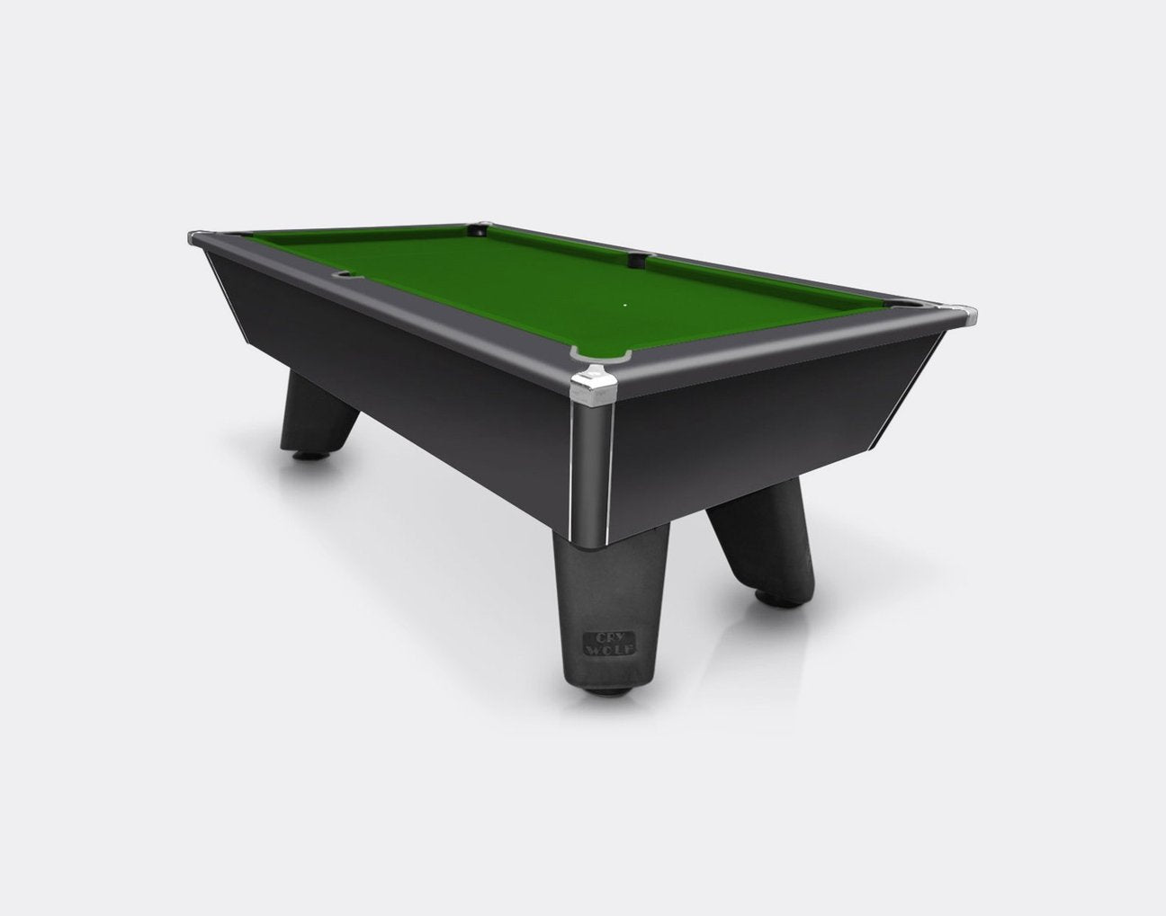 Cry Wolf Pool Table - Black, Slate Bed 6ft/7ft - Pool Table Shop Cry Wolf Pool Table - Black, Slate Bed 6ft/7ft - Pool Table Shop