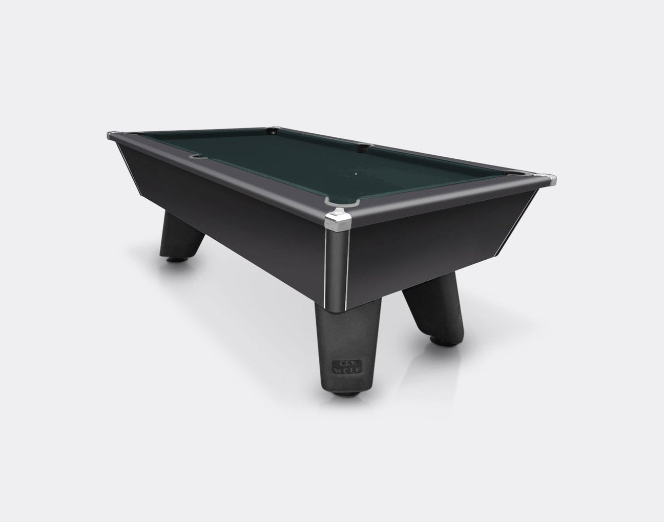 Cry Wolf Pool Table - Black, Slate Bed 6ft/7ft - Pool Table Shop Cry Wolf Pool Table - Black, Slate Bed 6ft/7ft - Pool Table Shop