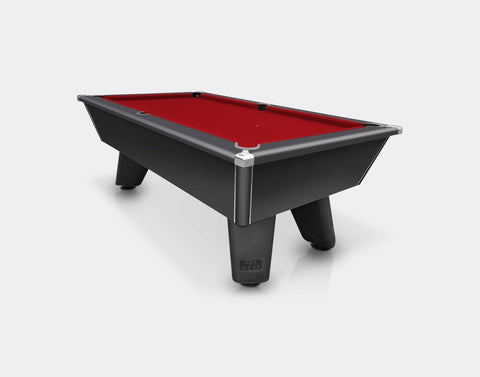 Cry Wolf Pool Table - Black, Slate Bed 6ft/7ft - Pool Table Shop Cry Wolf Pool Table - Black, Slate Bed 6ft/7ft - Pool Table Shop