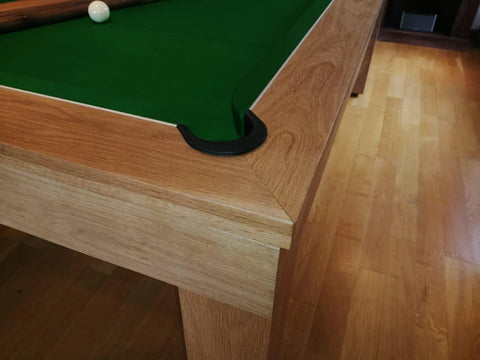 Solid Oak English Pool Dining Table