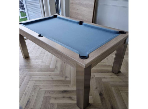 Funky Munky Elixir - Pool Dining Table - 6FT / 7FT - Slate Bed - Nebraska Oak