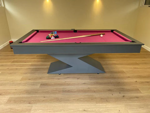 The Lightning 7FT Pool Dining Table - Luxury Pool Diner - Range of Colours - 7FT Slate Bed