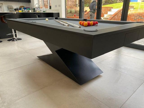 The Lightning 7FT Pool Dining Table - Luxury Pool Diner - Range of Colours - 7FT Slate Bed