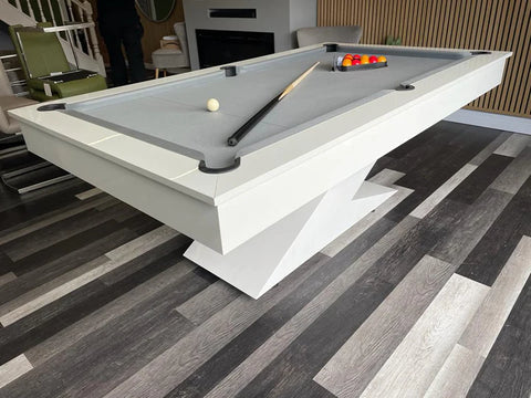 The Lightning 7FT Pool Dining Table - Luxury Pool Diner - Range of Colours - 7FT Slate Bed