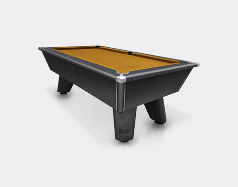 Cry Wolf Pool Table - Black, Slate Bed 6ft/7ft - Pool Table Shop