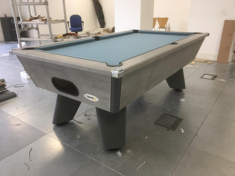 Cry Wolf Outdoor Pool Table - Urban Grey 6FT/ 7FT Slate Bed Pool Table