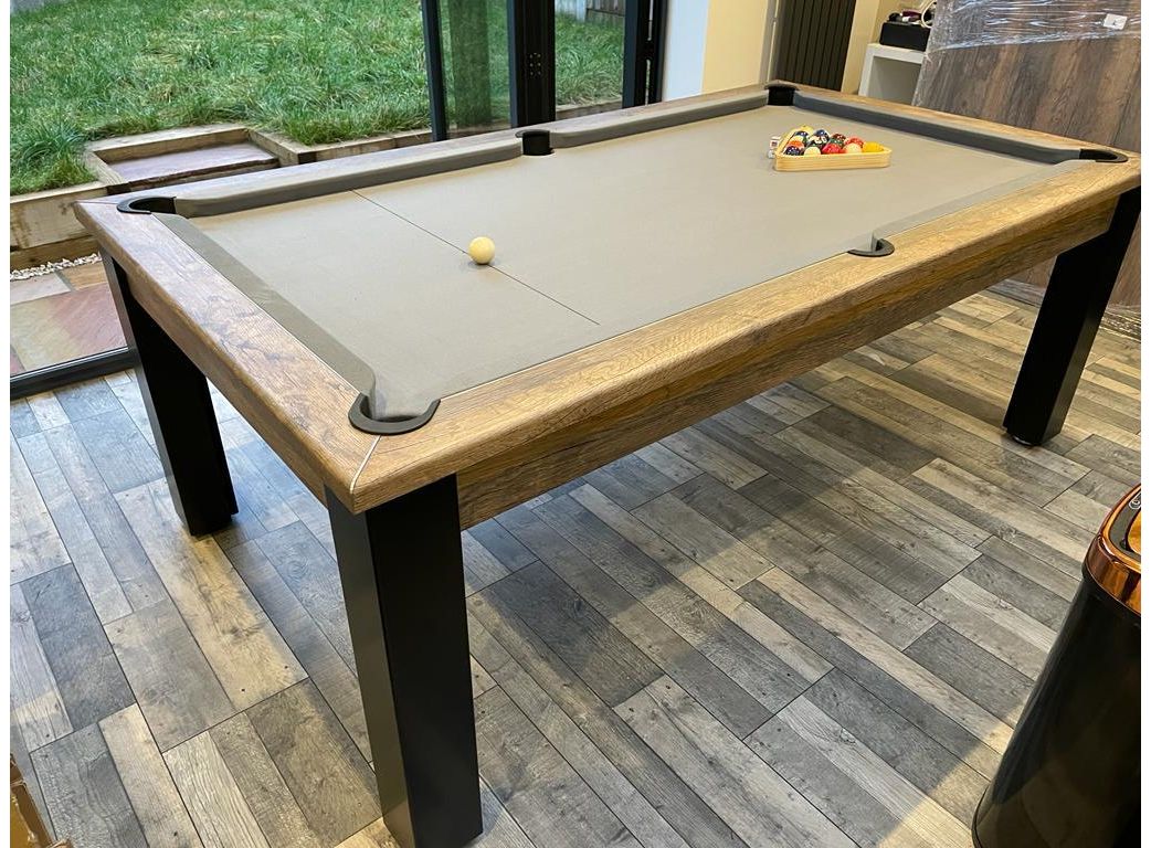 Funky Munky Elixir - Pool Dining Table 6FT/ 7FT - Slate Bed - Distress ...