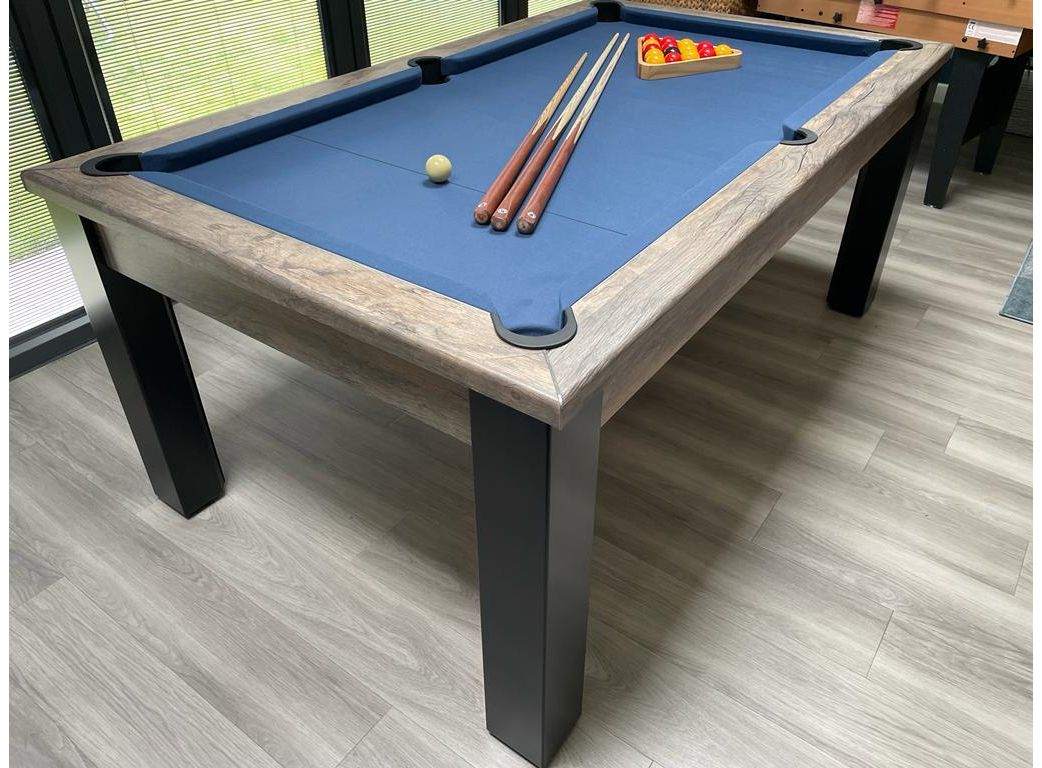 Funky Munky Elixir - Pool Dining Table 6FT/ 7FT - Slate Bed - Distress ...